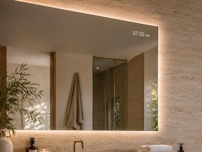 Smart clock mirror