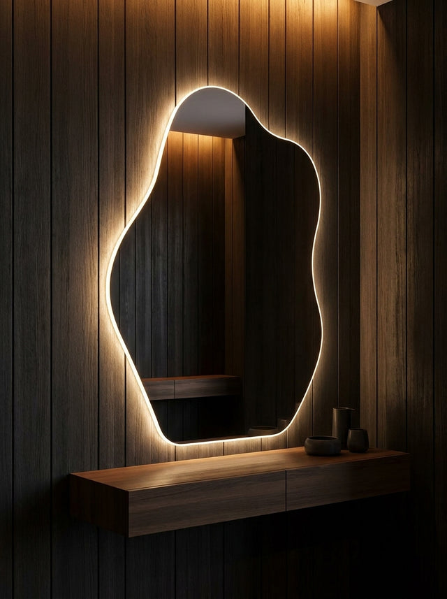 Nisa - Irregular LED Mirror