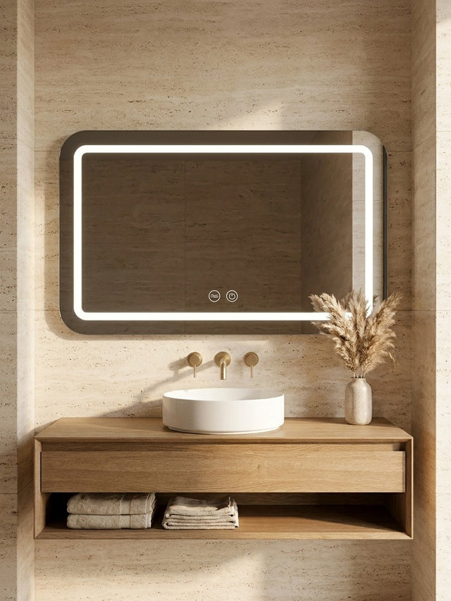 Dritto — Rectangular LED Mirror