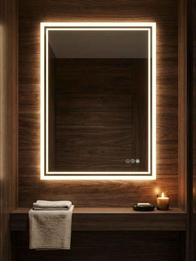 Dotti — Rectangular LED Mirror