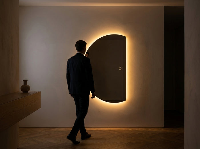Motion sensor mirror