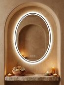 Isola — Oval LED Mirror