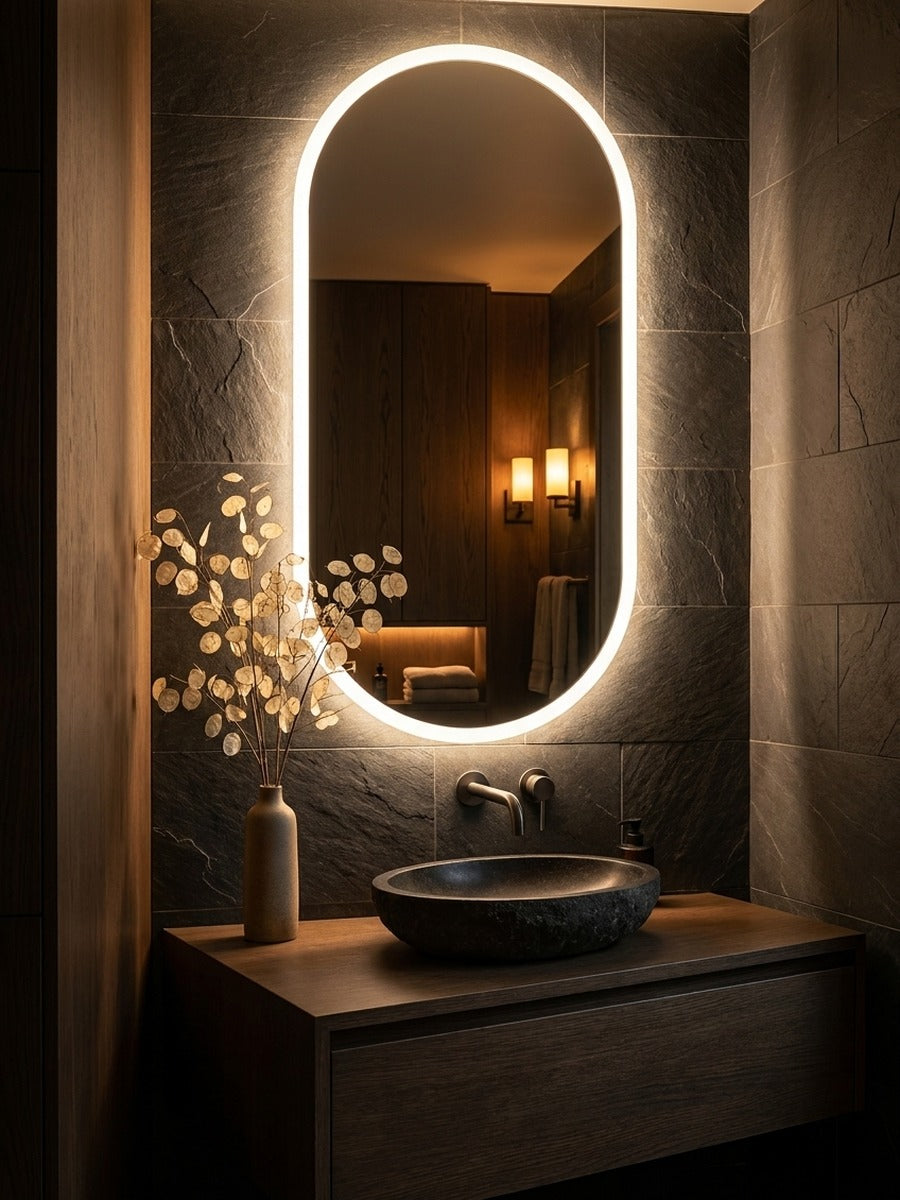 Olymp Smart — Oval LED Mirror