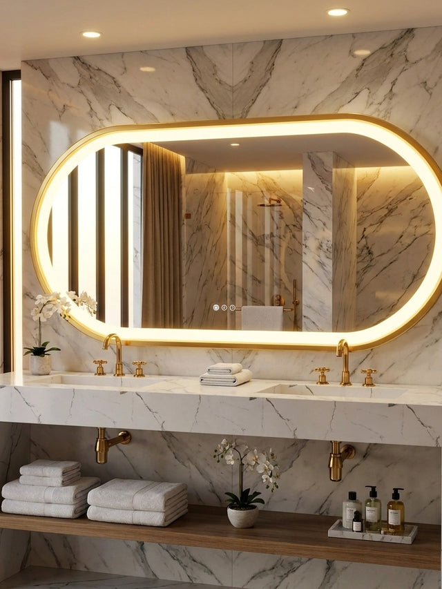Amara — Oval LED Mirror