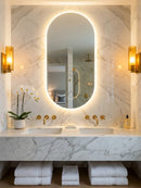 Livia — Oval LED Mirror
