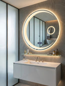 Isola Smart — Round LED Mirror