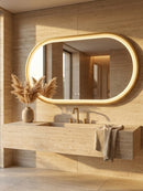 Amara — Oval LED Mirror